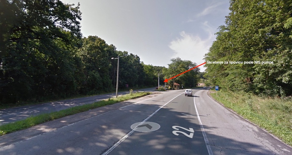 Skretanje za Lipovicu